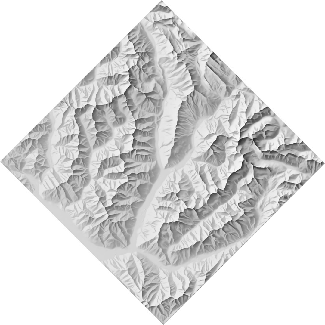 Shaded relief rotation with Eduard (Ticino, Switzerland)